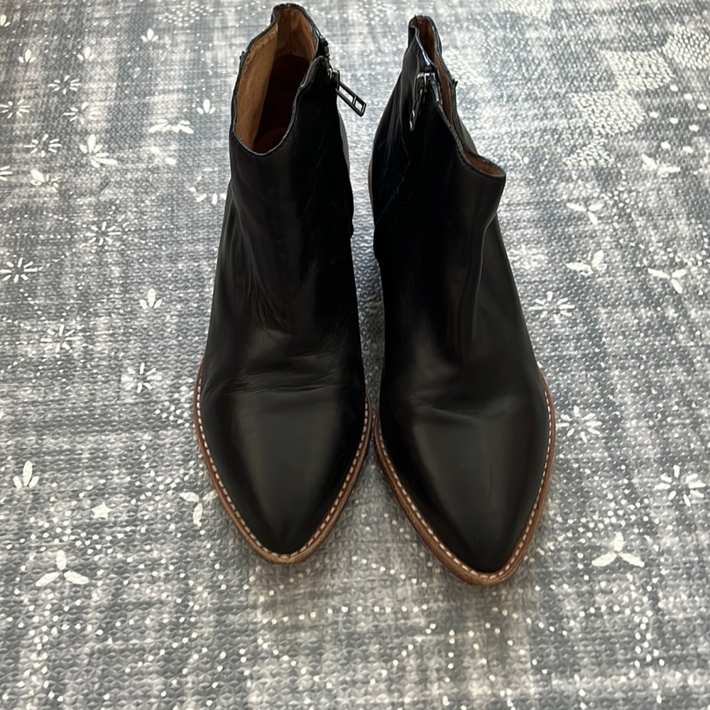 Madewell leather ankle boots